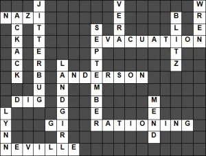 Completed crossword answer grid