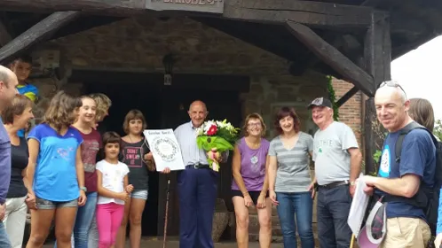 Gathering of Bidasoa Freedom Trail participants