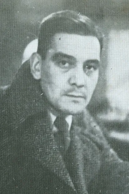 Black-and-white portrait of Donald Darling