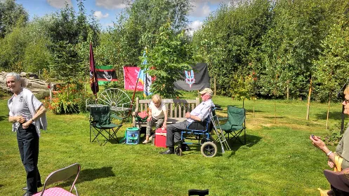 Attendees enjoying the ELMS Family Day