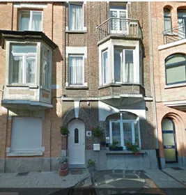 Fernande Hoffman’s former safe house at 41 Rue Henri Vieuxtemps in Anderlecht
