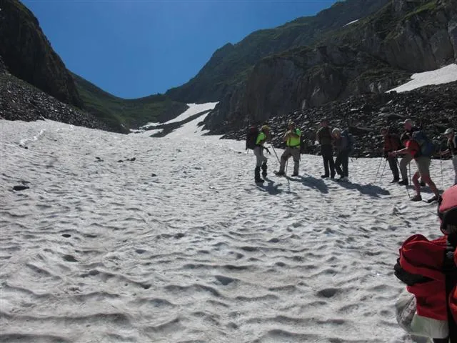 The final climb to the Spanish frontier