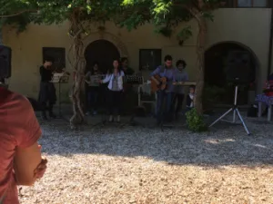 Gathering at Villa Salvadore