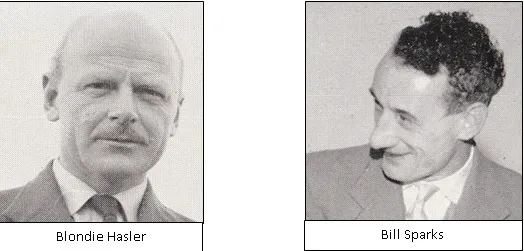 Major Hasler and Marine Sparks