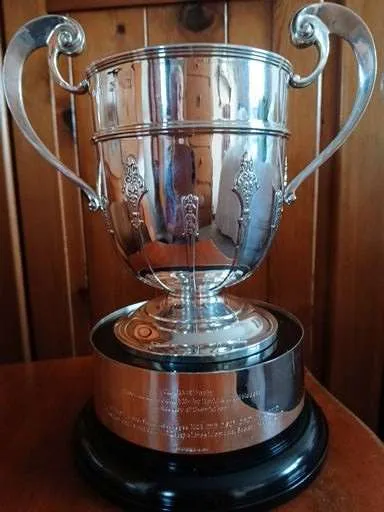 The silver ELMS Hodges Cup, donated in memory of Sir Lewis Hodges