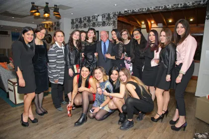 Italian students attending the 2017 ELMS Reunion