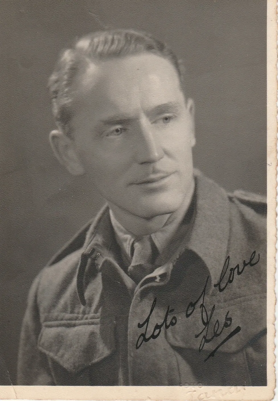 Les Laws in uniform