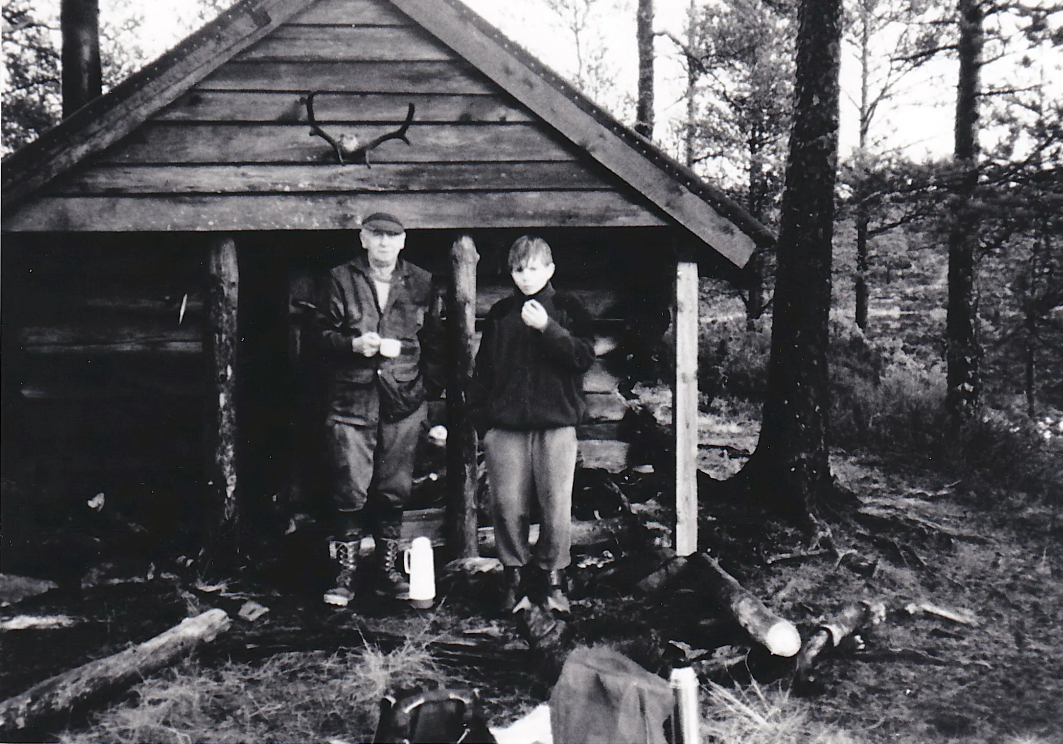 The hut named ‘Little Canada’ built by Norwegian helper Frederik Ovredal