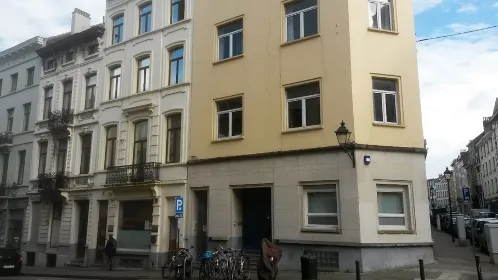 Lizin family safe house at 112 Rue de la Victoire, where Ronald Shoebridge and Bill Ralston were arrested
