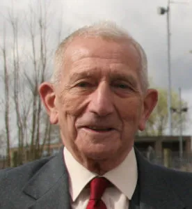 Major David Sharp in later life