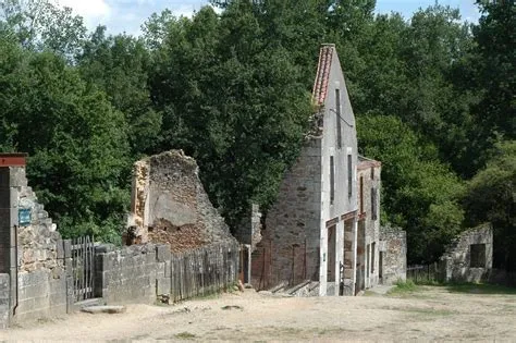 The ruins at Oradour-sur-Glane