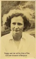 Peggy van Lier at the time of the German invasion of Belgium