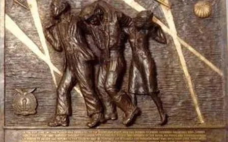 The Royal Air Force Escaping Society plaque