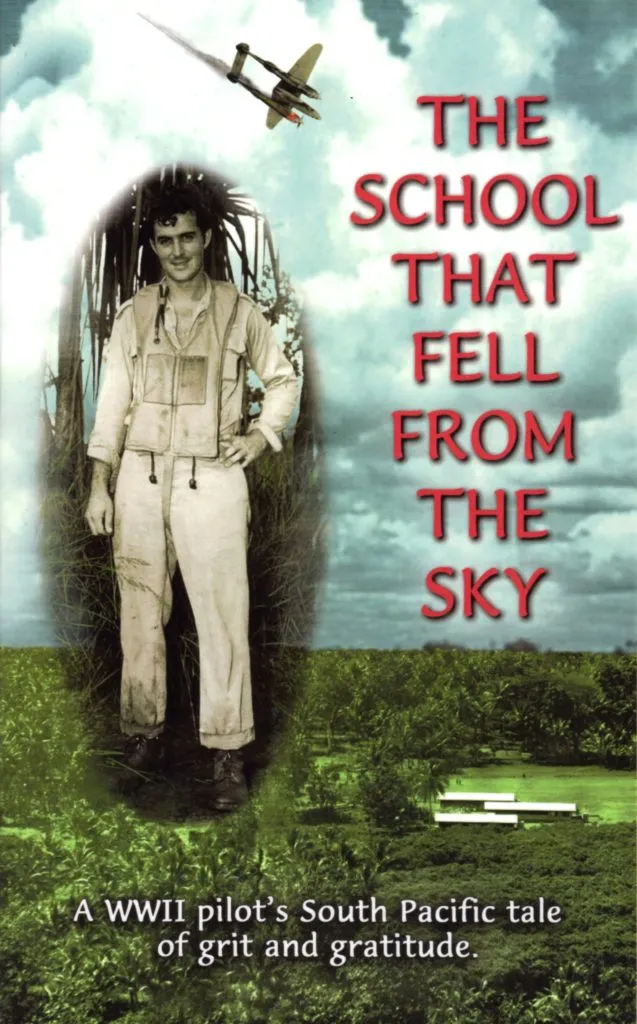 Cover of The School That Fell from the Sky featuring Fred Hargesheimer