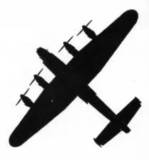 Unidentified Second World War aircraft silhouette 4