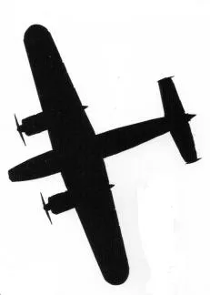 Unidentified Second World War aircraft silhouette 7