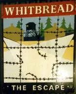 Whitbread sign for The Escape public house