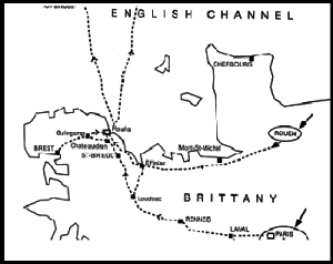 Shelburn trail route map