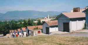 Sulmona POW camp buildings